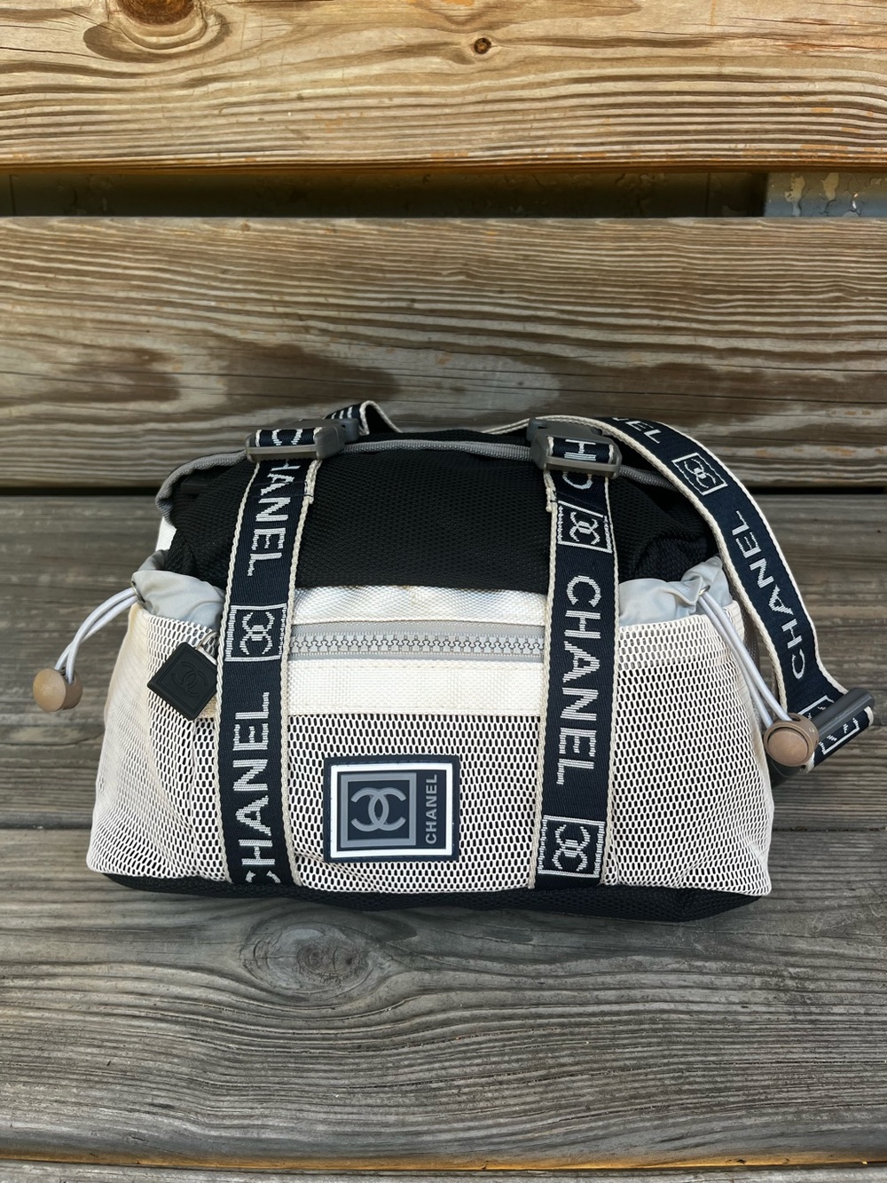 🌟Chanel Fanny Pack 🎒Bumbag Cross Body❌Vacation Nylon Bag Straps Zippers